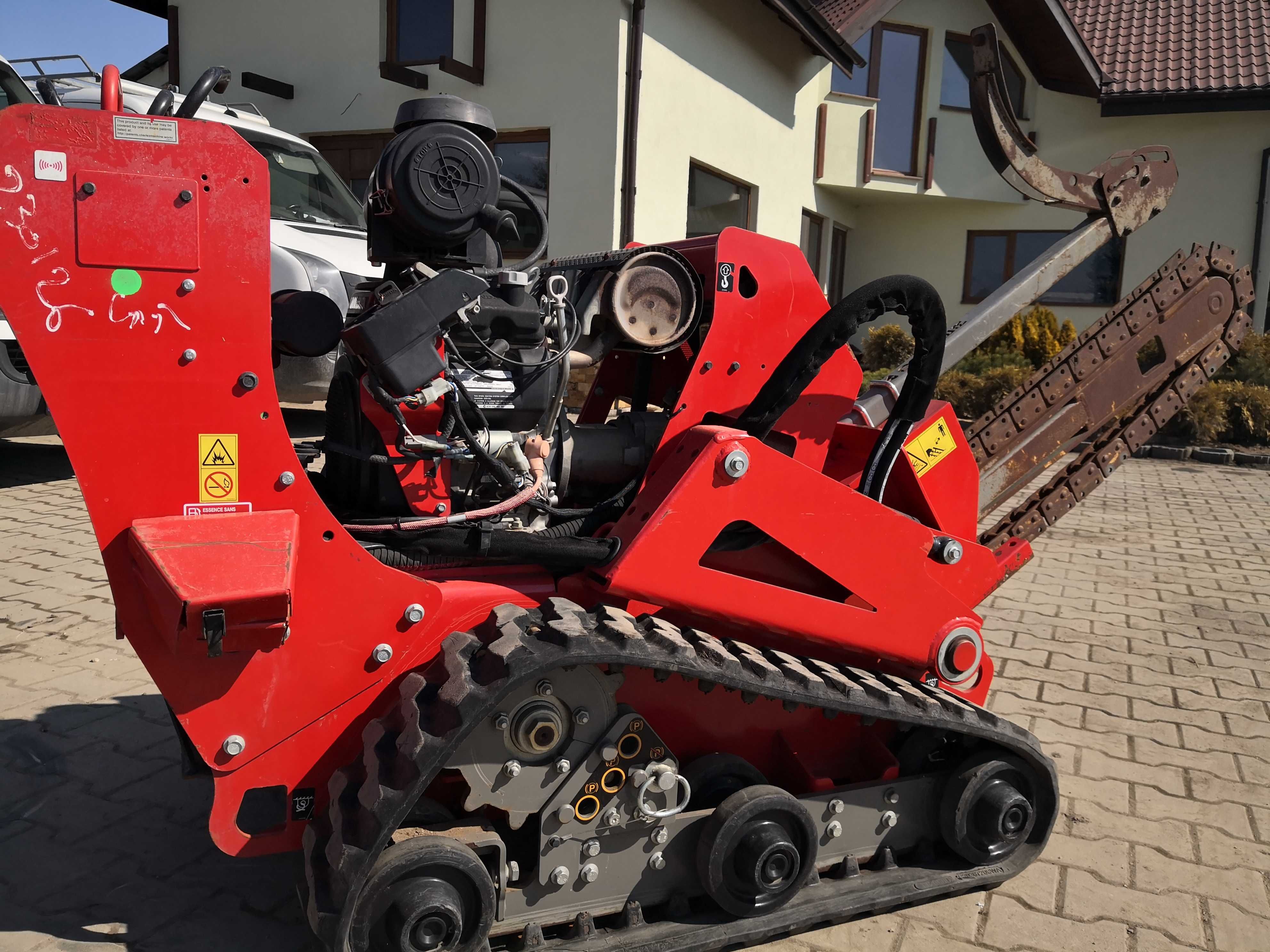 Utilaj de sapat santuri Ditch Witch C24X - gardenlogistic Brasov