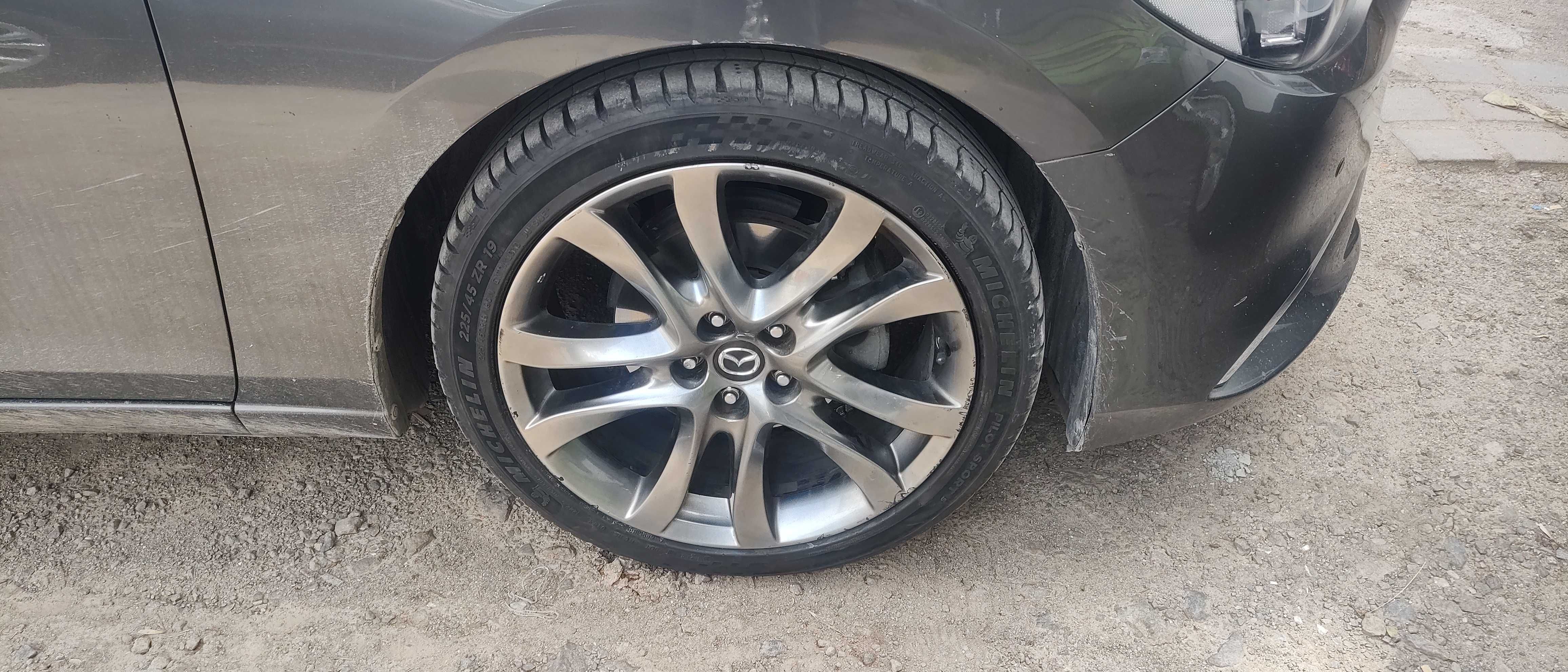 Оригинални джанти 19" Мазда 6 с летни Michelin Pilot Sport 5 DOT: 3622