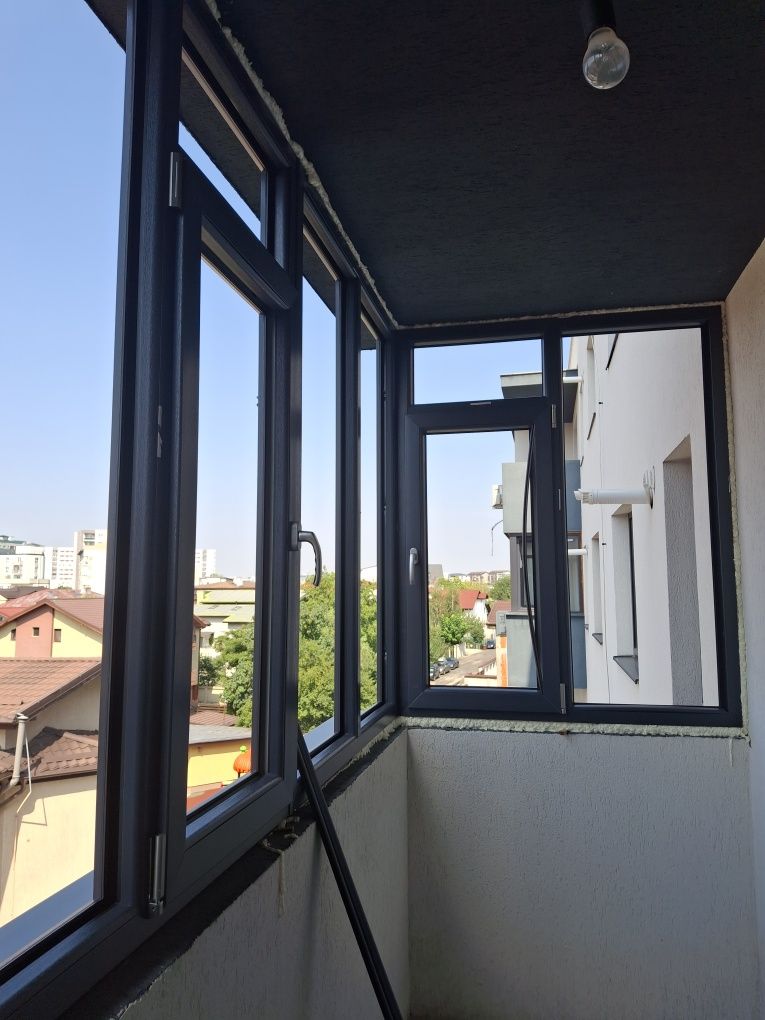 Tâmplărie pvc cu geam termopan sau tripan REHAU, VEKA, Salamander