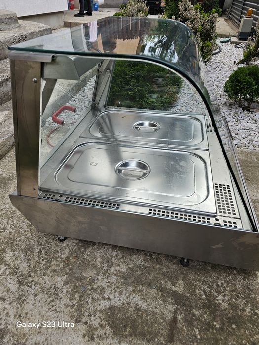 Vitrina calda 2x GN 1/1