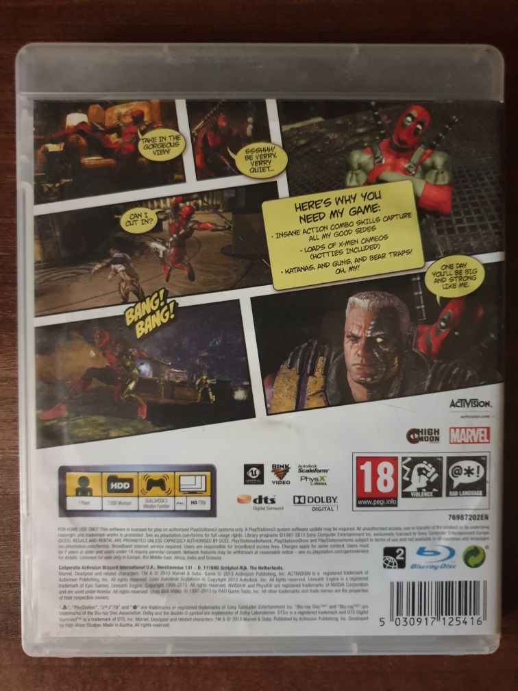 Deadpool PS3/Playstation 3