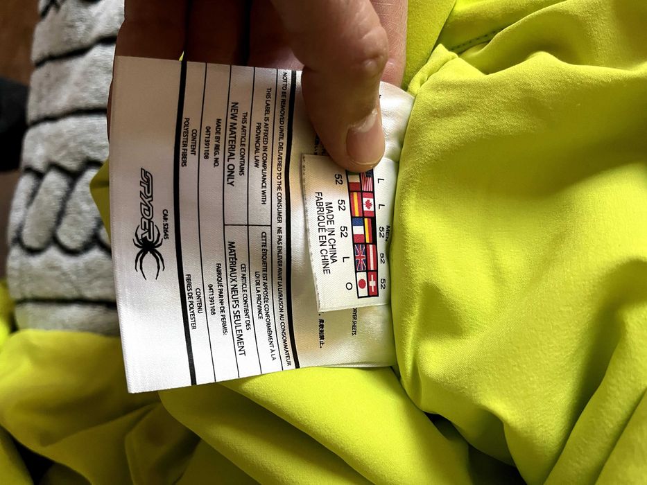 Мъжки Ски Панталон Spyder с Primaloft insulation, размер L