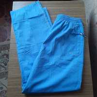 Спортивные штаны раз54-56 рост 176 голубой цвет, новые,внутри подкладк