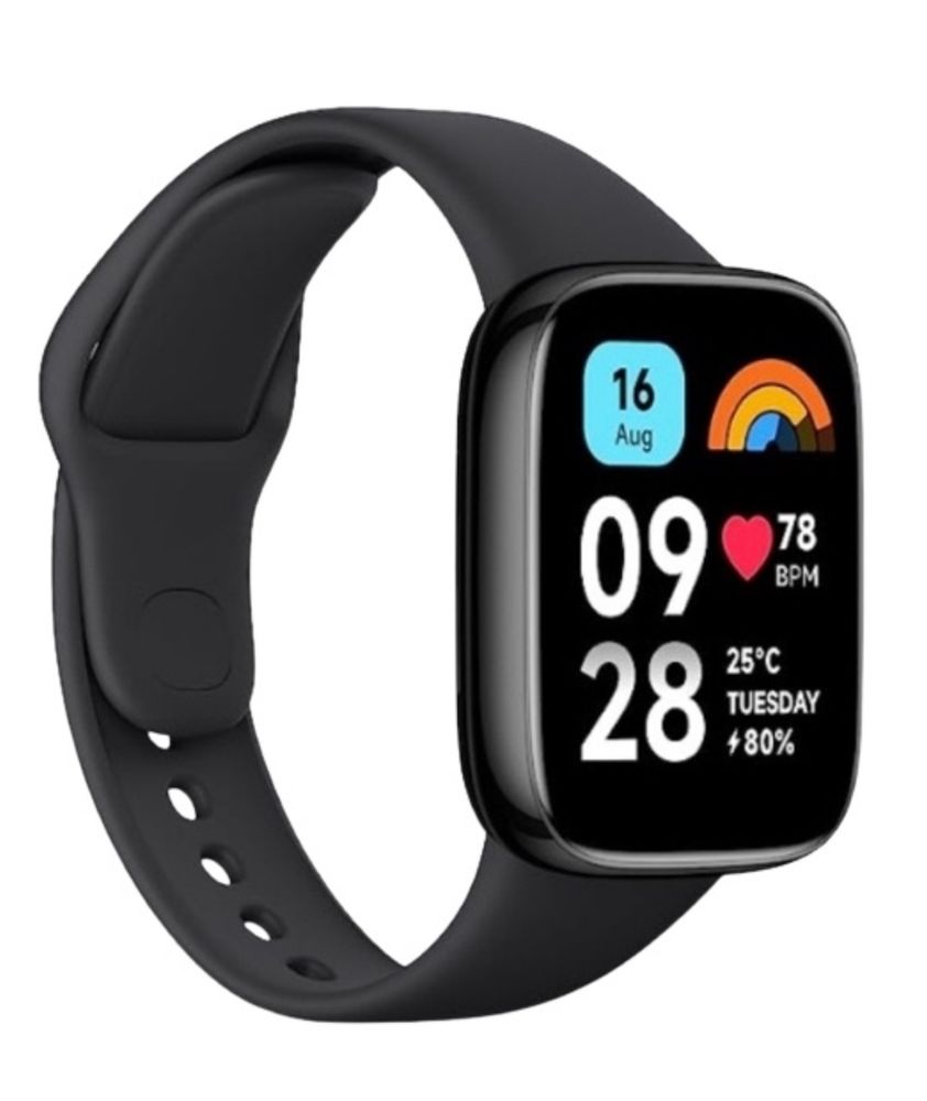 Смарт-часы Xiaomi Redmi Watch 3 Active черный-черный