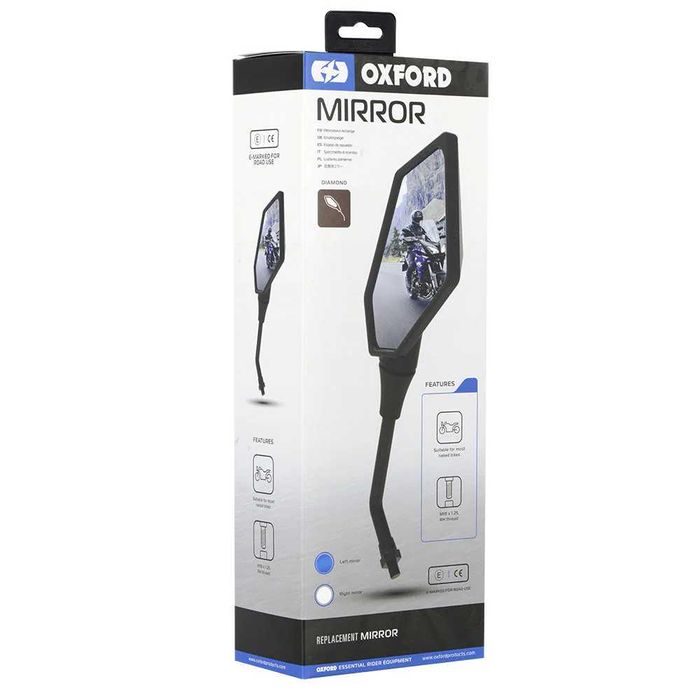 Резервно огледало OXFORD Ляво (OX570) , дясно (OX571)