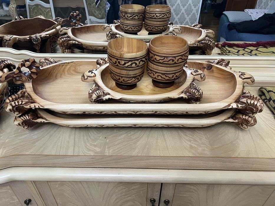 Астау бешбармақ салғанға таптырмйды , керемет таза ағаш бұйымы.