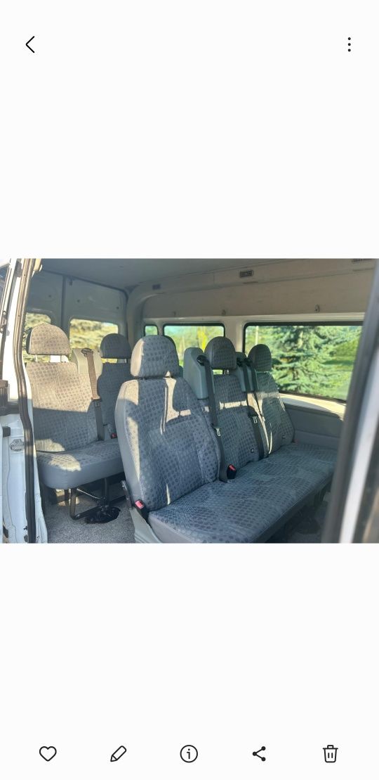 Ford transit torneo 8+1