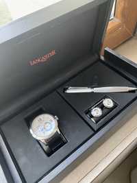 Новые!!!Подарочный набор Часов Lancaster+ запанки+ручка,подарок мужчин