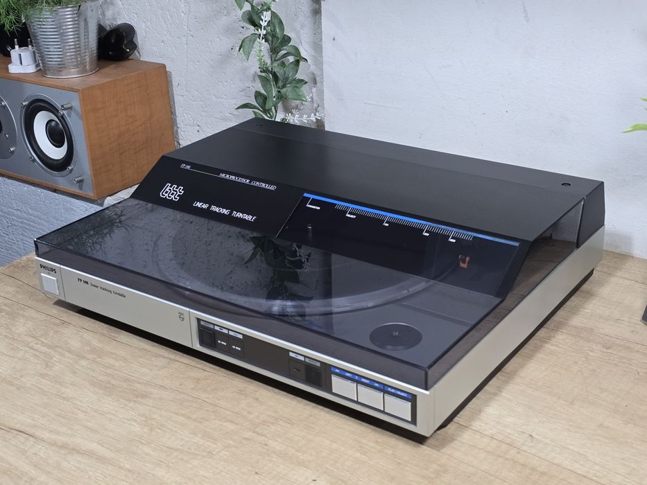 Pick-up PHILIPS FP-146, linear tracking, full digital, hifi vintage