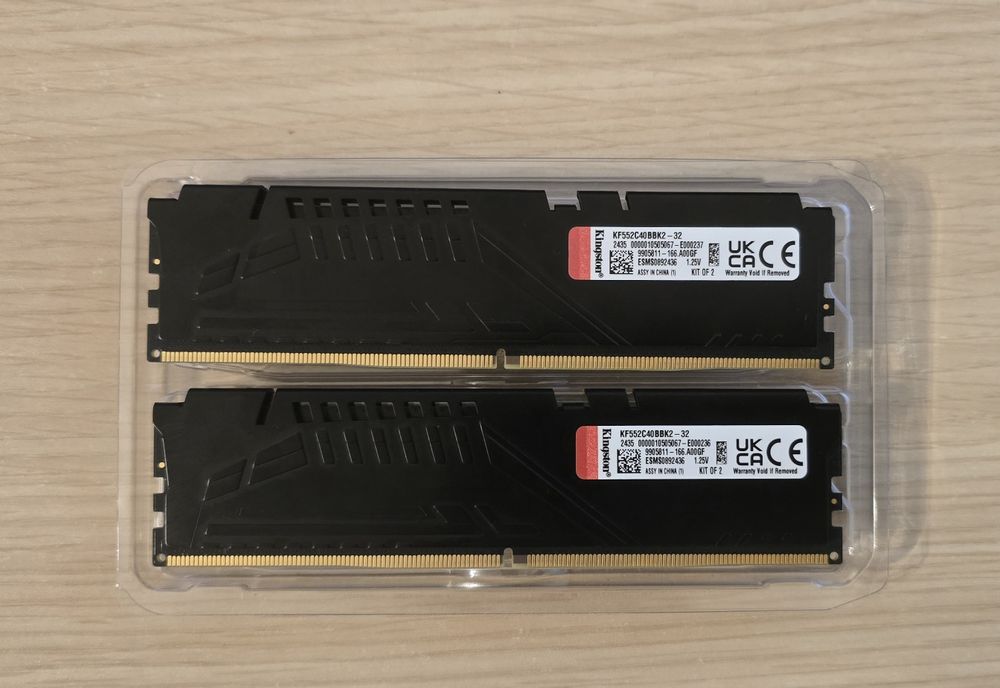 Memorie Kingston FURY Beast 2x16GB 5200MHz DDR5 (KF552C40BBK2-32)
