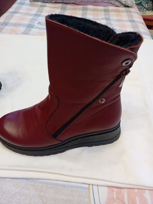 Cizmulițe de iarnă căptușite