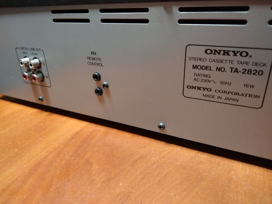 Deck Onkyo TA 2820 Casetofon