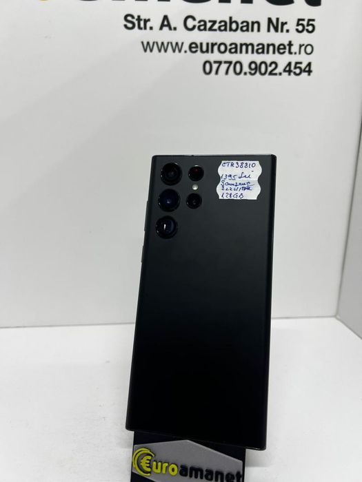 Telefon mobil Samsung Galaxy S22 Ultra, Dual SIM, 128GB, 8GB RAM -I-