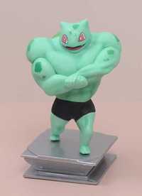 Figurina Bulbasaur Bodybuilding Muscle Pokemon 15 cm anime