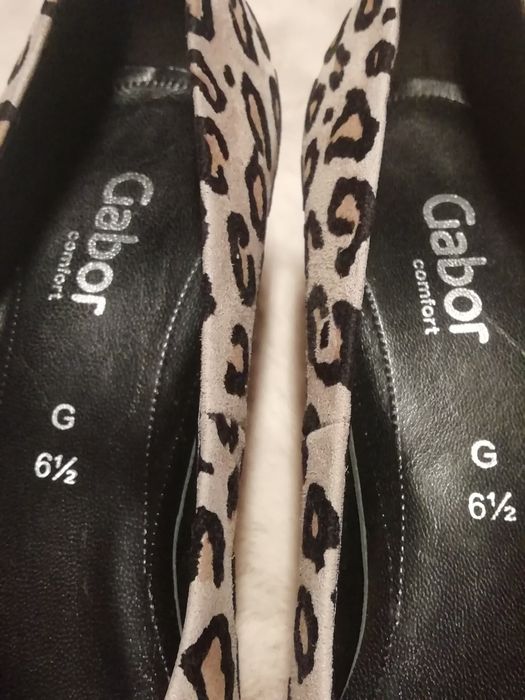 Pantofi ( parțial piele) GABOR nr. 40,5- noi