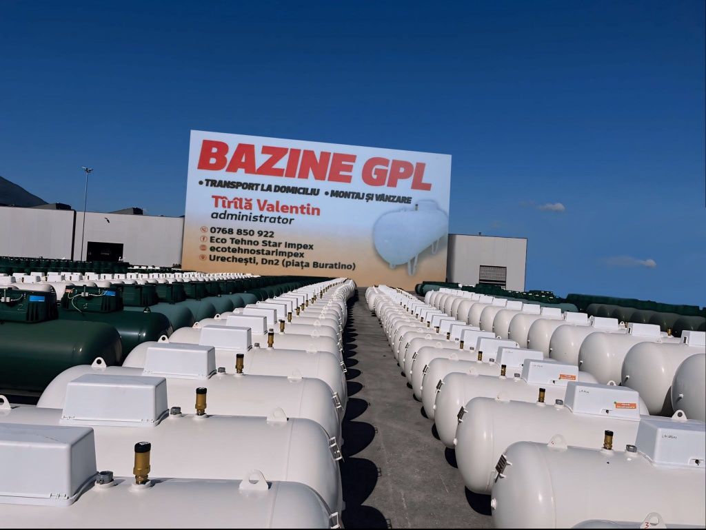 Bazine Gaz Butelii GPL Rezervoare