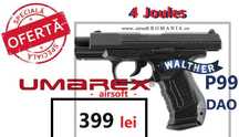 Pistol 4 Joules airsoft  U M A R E X  Walther P99 DAO CO2