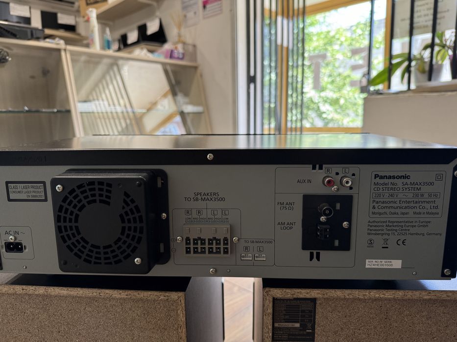 Sistem audio PANASONIC SC-MAX3500, 2400W, Impecabil/CA NOU!!