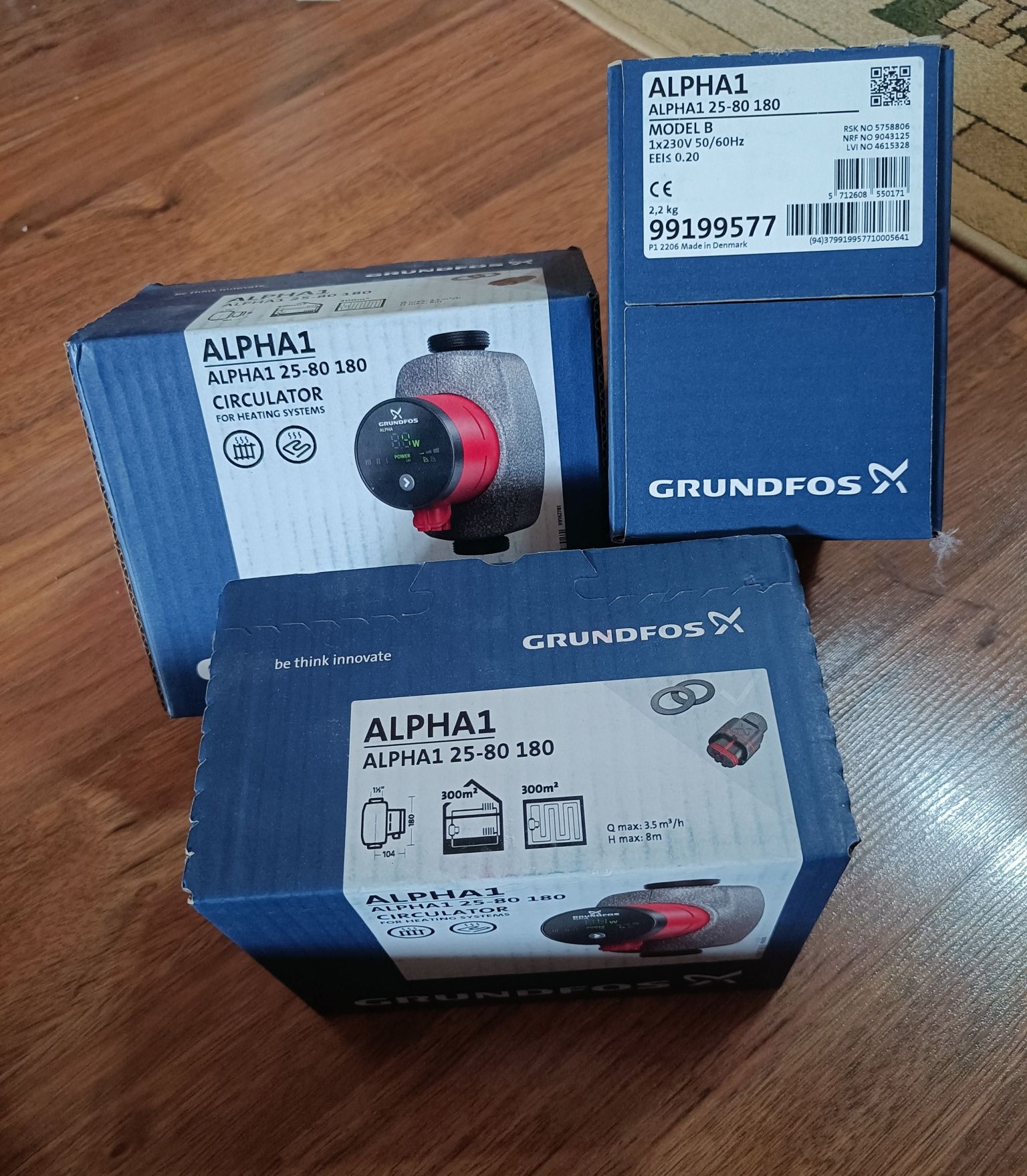 Grundfos Alpha 1 25-80 | 180