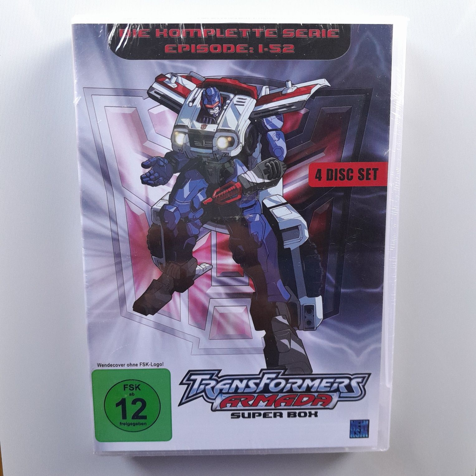 transformers armada - seria completa 4 dvd sigilat