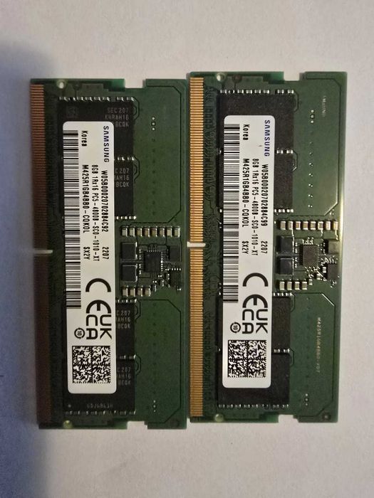 Memorie laptop DDR5 16 GB (2×8 GB) 4800 MHz SO-DIMM – kit dual-channel