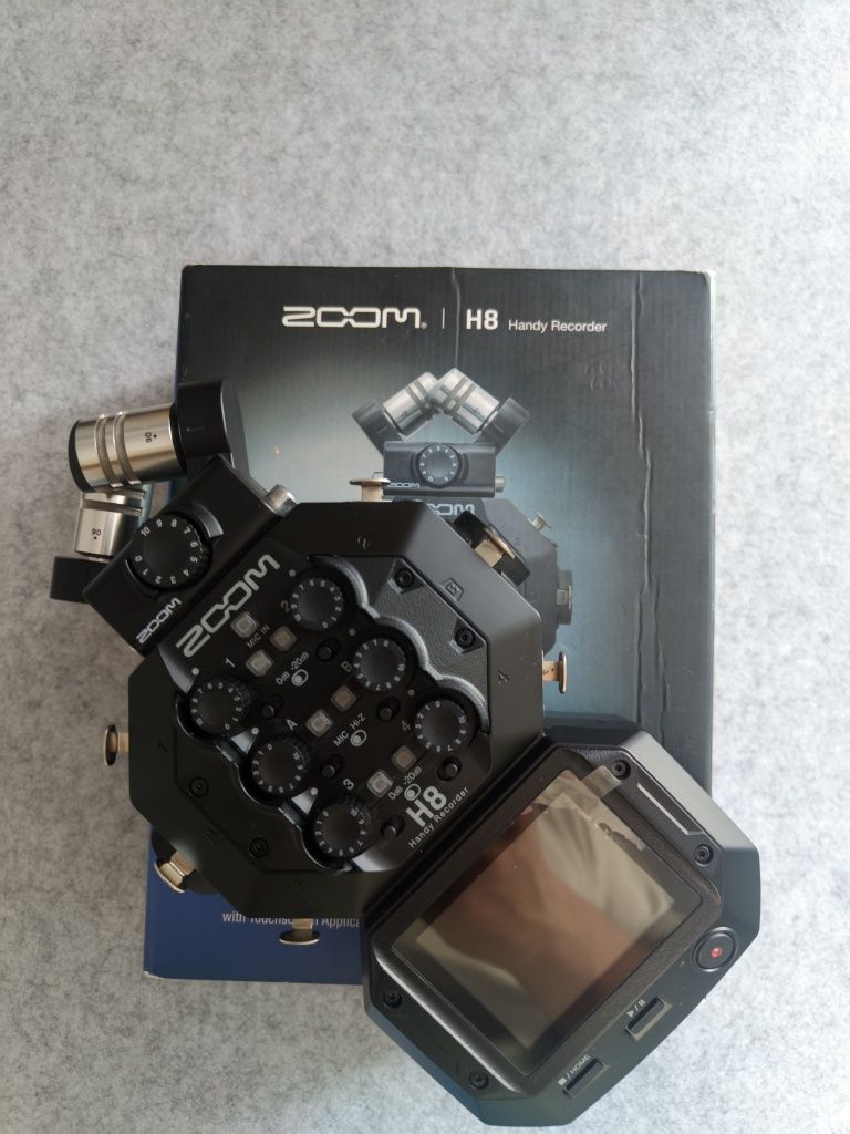 Чистый звук Zoom H8 рекордер для записи звук