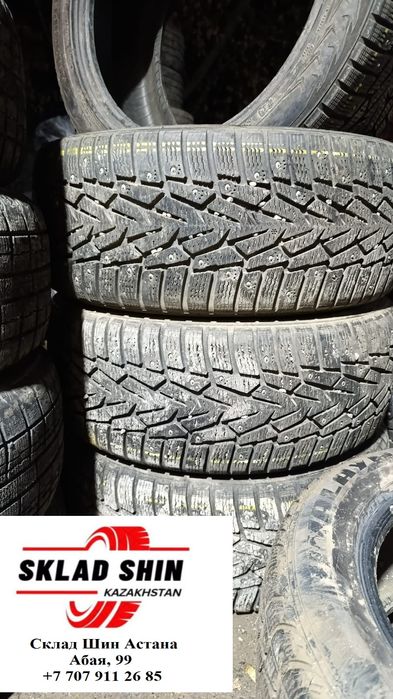 Б/у зимние шины (липучки, шипы) 225/45/18 Европа и Япония