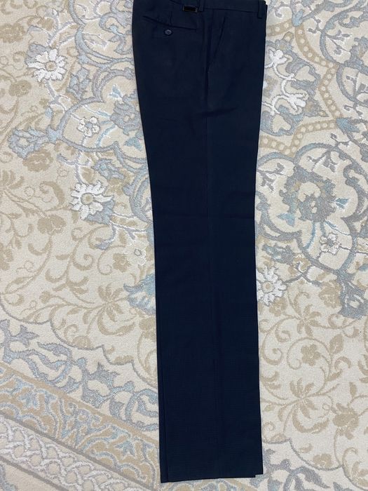 Брюки классика тем синий размер 29