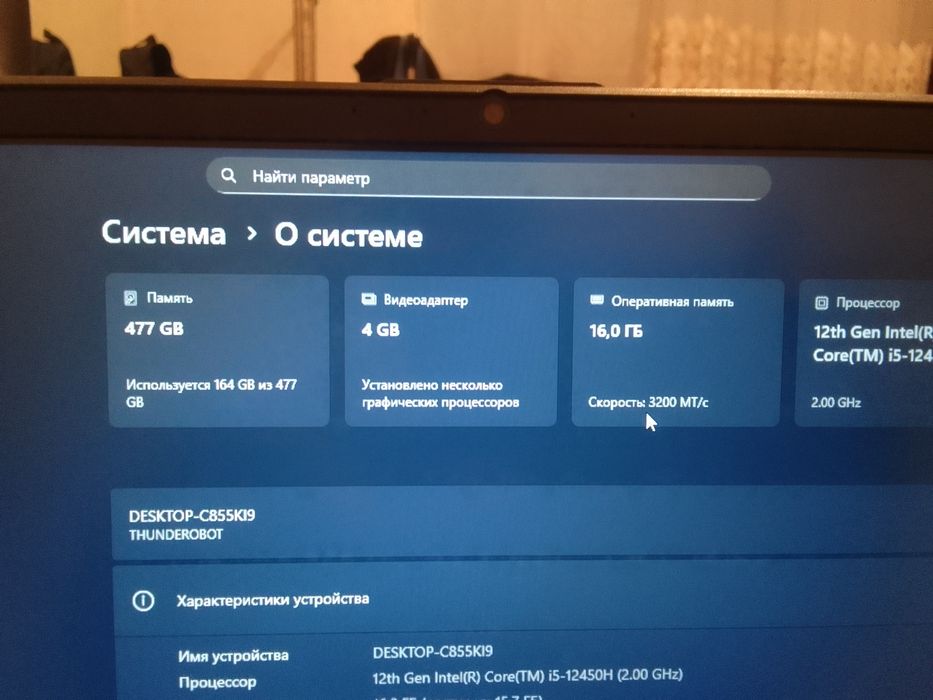 Ноутбук ThunderRobot 911 Plus X