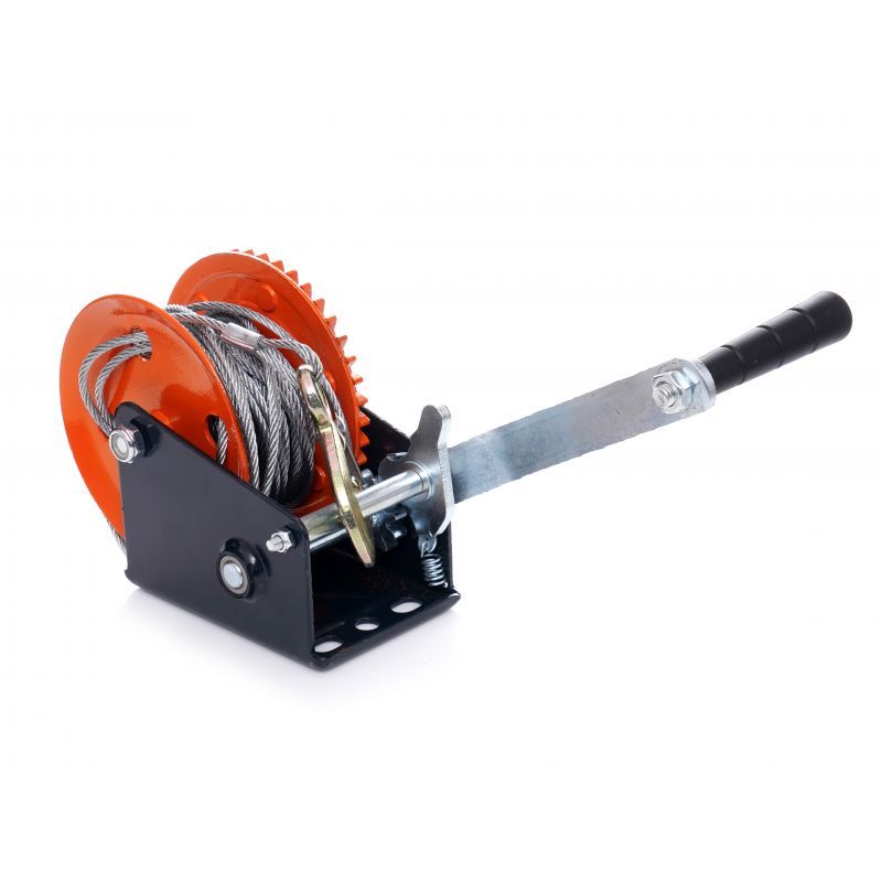 Troliu manual cu cablu 1580 kg , Kraft&Dele KD1313