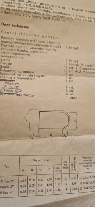 Къмпинг оборудване