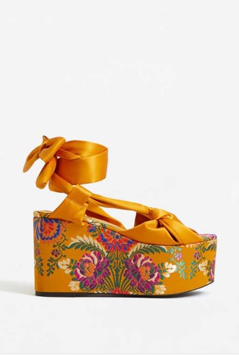 Platforme mango brocart