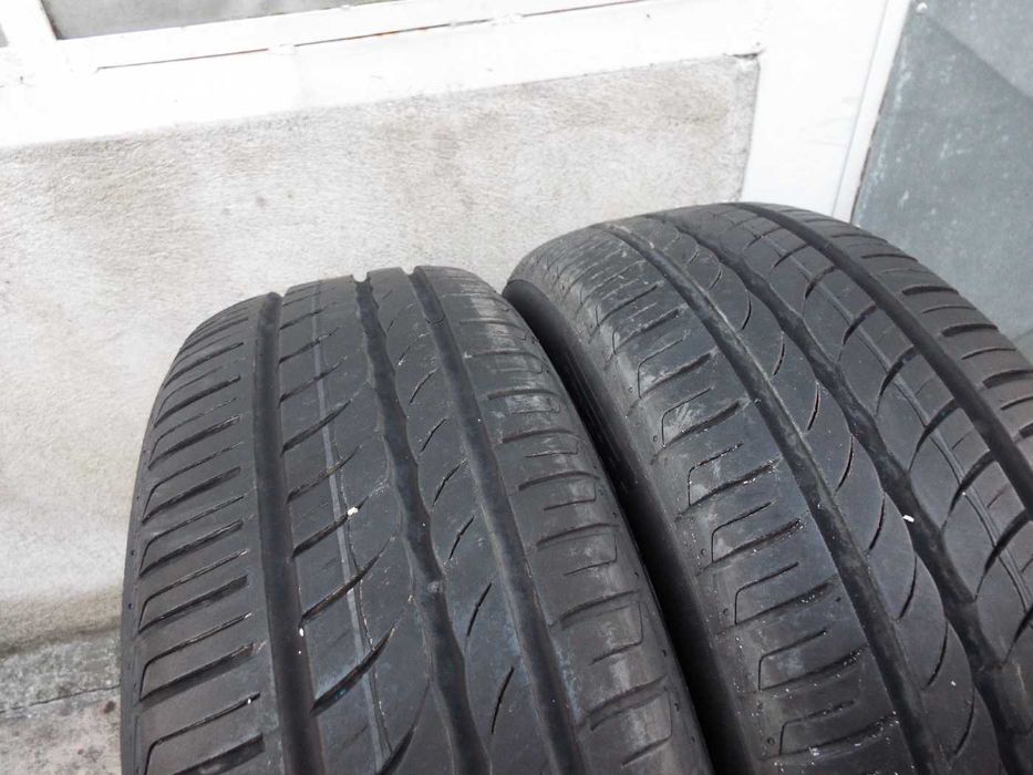 vand 2 anvelope de vara 195/55/16 pirelli cinturato p1 pret 300 ron
