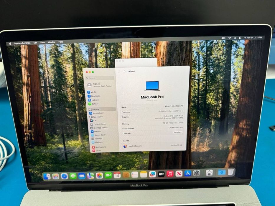 MacBook Pro 512 Gb i7 15 inch IDEAL