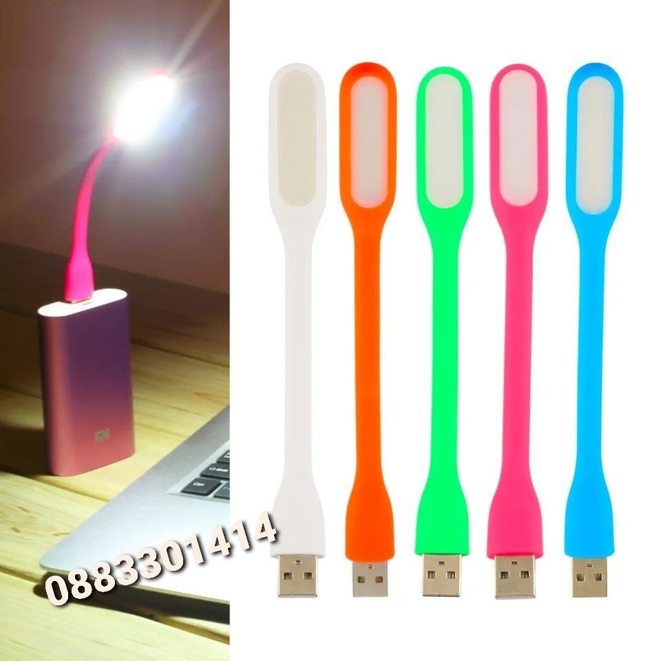 USB LED лампа за лаптоп, зарядно или външна батерия