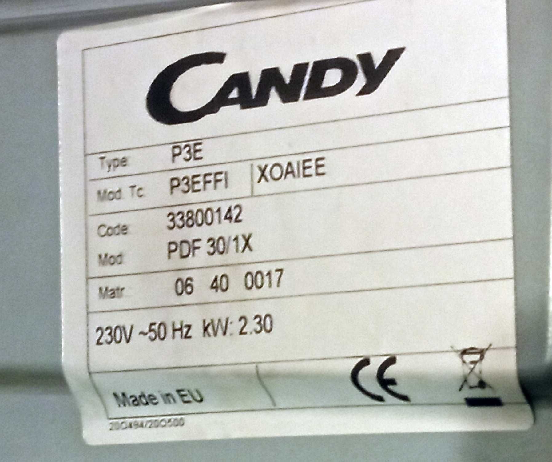 Фритюрник Candy за вграждане
