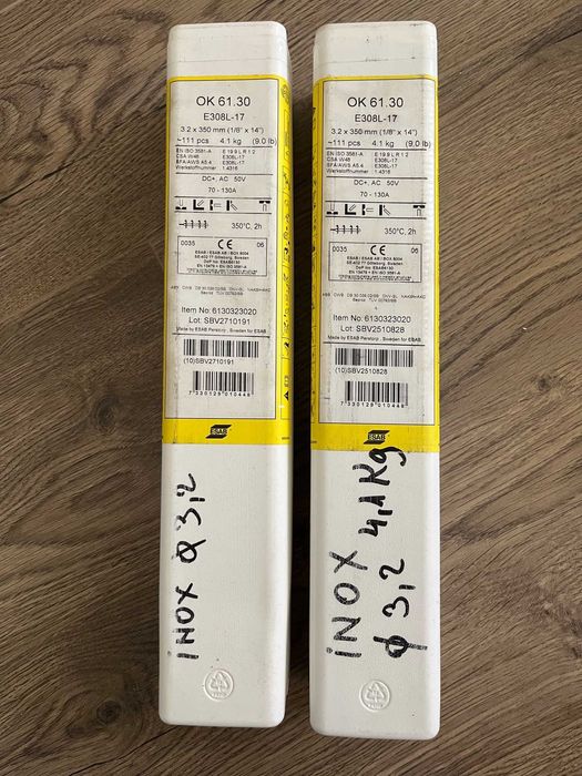 Electrozi sudura inox