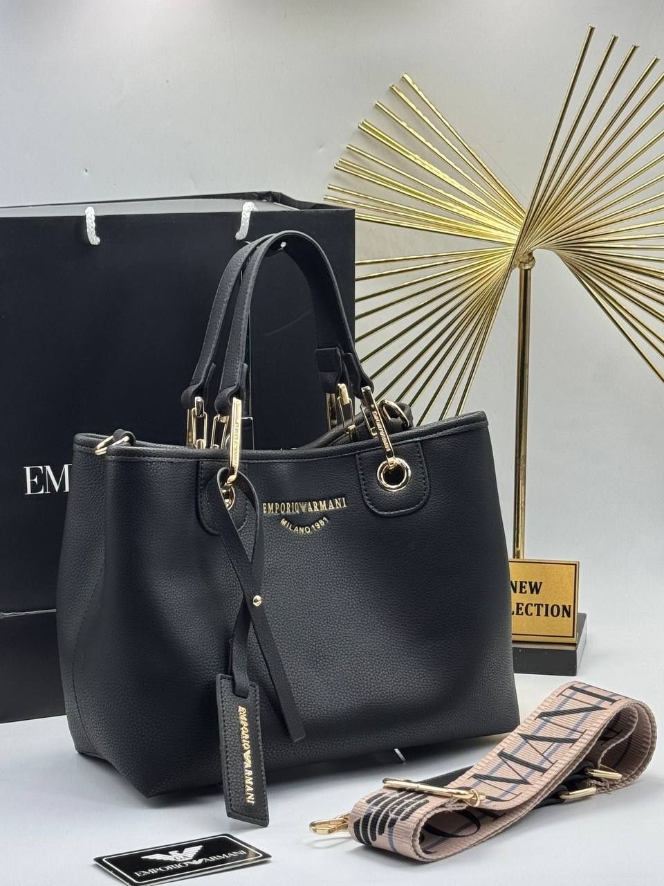 Чанти Karl, Moschino, Pinko, EA