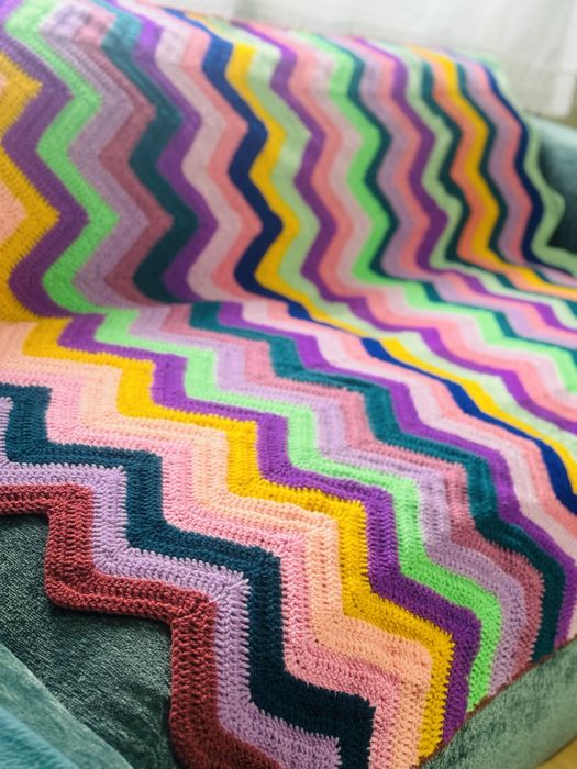 Cuvertura realizata manual 115*145 cm