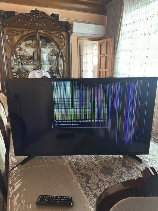 Samsung 40тали экран кеткан