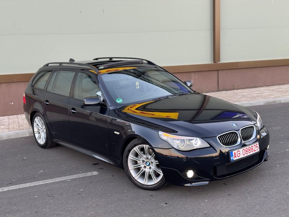 Bmw 520d/m-paket/lane asisst/logic7/soft close/pano/navi mare 2009-12