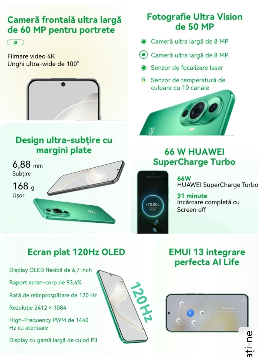 Telefon Huawei Nova 11 - 256GB