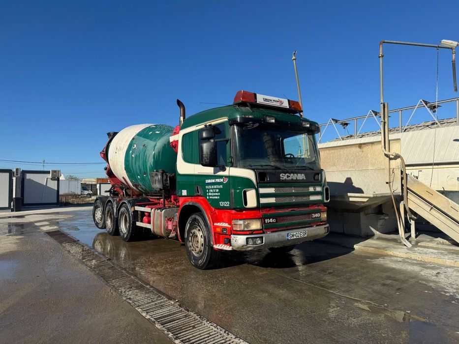 Scania autobetoniera tip P114GB 8X4
