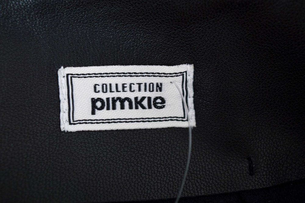 Дълга права черна кожена пола тип "молив" "Pimkie" / "Пимки", размер M