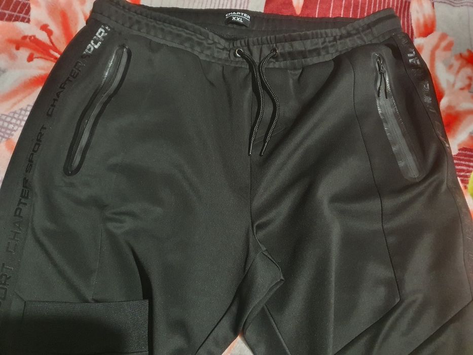 Pantaloni negri marime mare