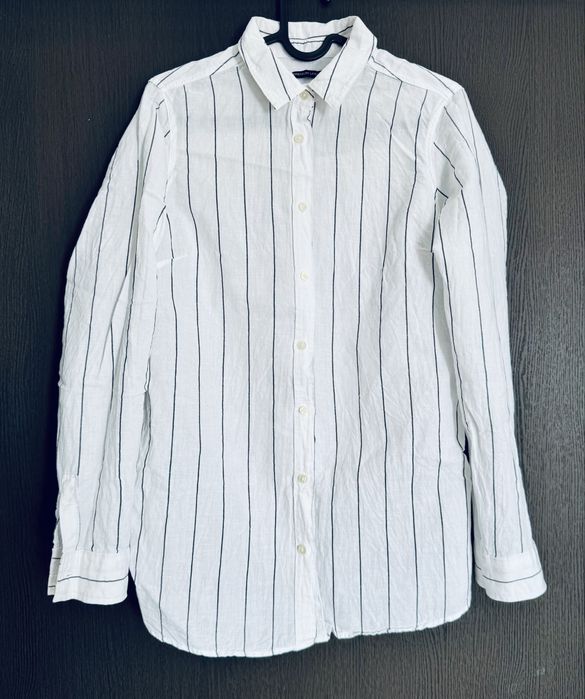 Camasa din in, marinea XS