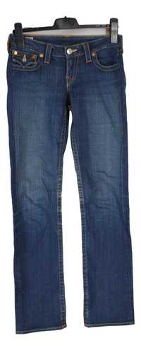 Blugi Dama True Religion Billy Marimea 27 W27 L34 Albastri Bumbac AD20