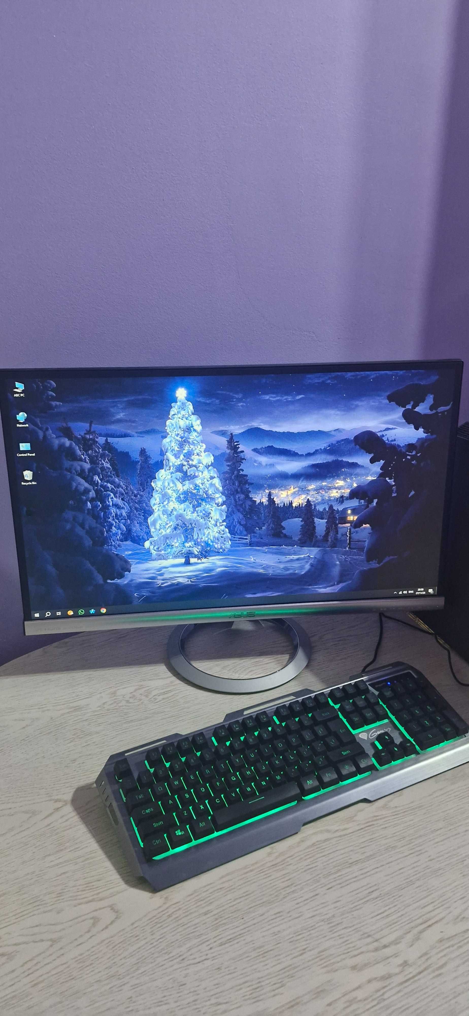 ASUS ROG i7 Desktop PC Gaming cu monitor inclus