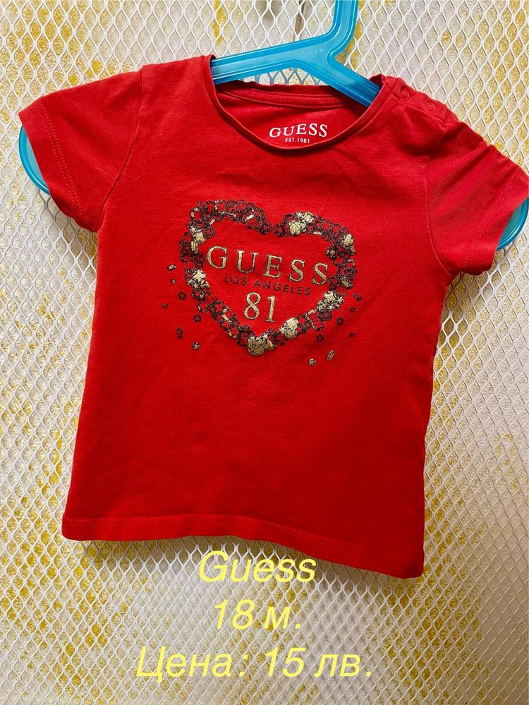 Дрехи за момиче на Guess размер 80-86