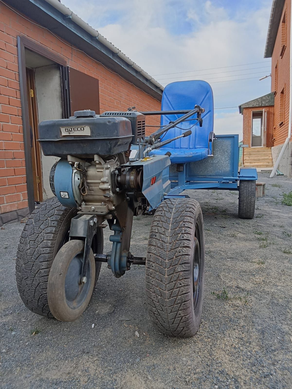 Мотоблок с Прицепом
